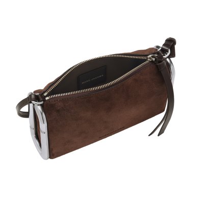 THE SCENE SMALL SHOULDER BAG IN SUEDE